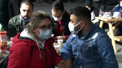 Depremzede vatandaşlar hastaneye akın etti