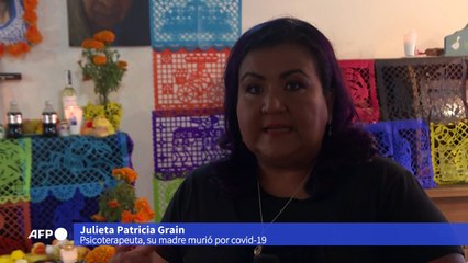 Día de Muertos consuela a familias rotas por la pandemia en México