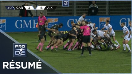 PRO D2 - Résumé US Carcassonne-Provence Rugby: 30-31 - J8 - Saison 2020/2021