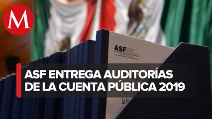 Auditoría Superior entrega a diputados cuenta del primer año de gobierno de AMLO