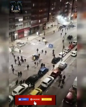 Los disturbios vuelven al barrio de Gamonal, en Burgos, en protesta por las medias contra la pandemia