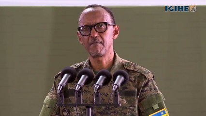 Impanuro za Perezida Kagame ku bitegura kwinjizwa mu Ngabo z'u Rwanda