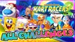 Nickelodeon Kart Racers 2 ALL CHALLENGES + Bosses (PS4, XB1, Switch)