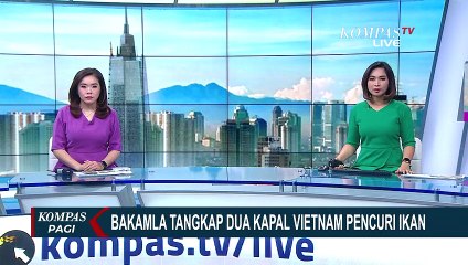 Pengejaran 2 Kapal Vietnam Pencuri Ikan di Perairan Indonesia