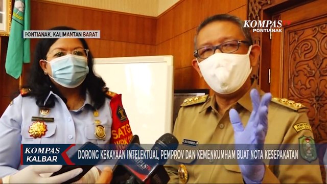 Pemprov dan Kemenkumham Kalbar Dorong Masyarakat Daftarkan Kekayaan Intelektual