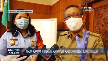 Pemprov dan Kemenkumham Kalbar Dorong Masyarakat Daftarkan Kekayaan Intelektual