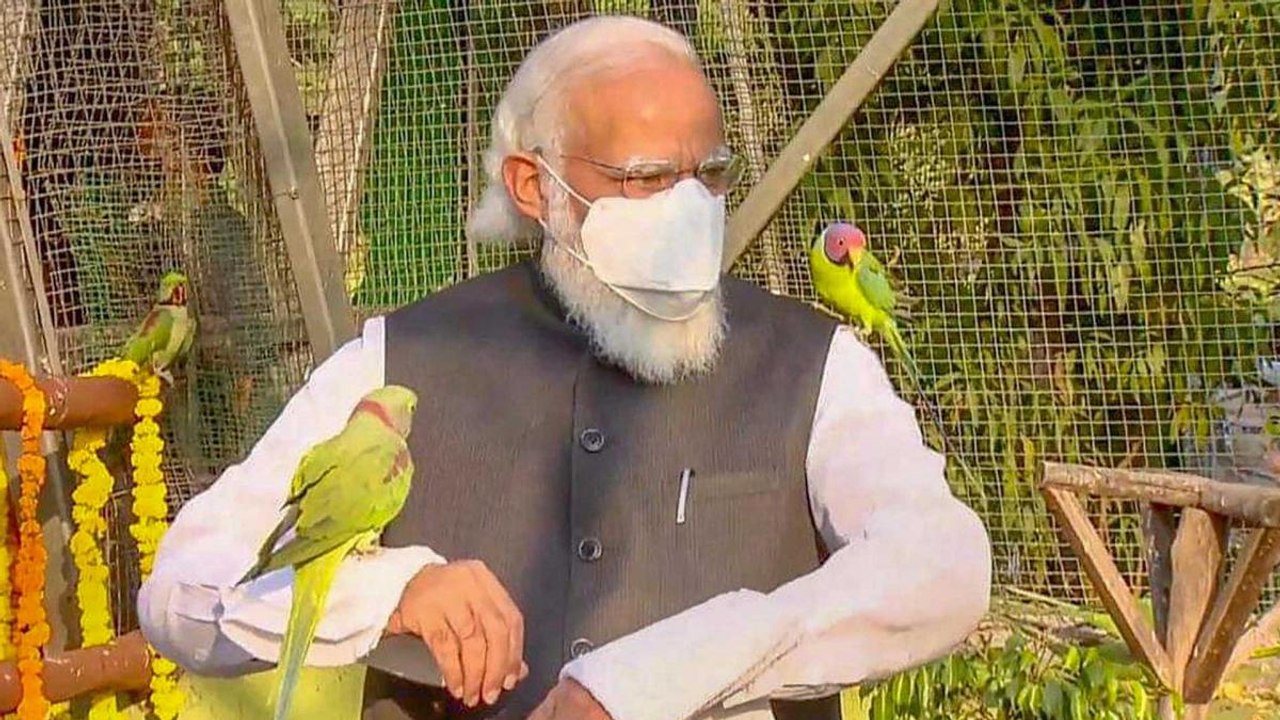 PM inaugurates Arogya Van, visited Geodesic Dome Aviary