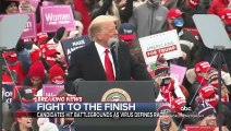 Trump, Biden campaign in Midwest states as COVID-19 surges