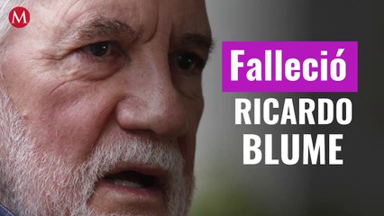 Falleció Ricardo Blume, actor de 'Mundo de juguete', a los 87 años