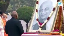 National Unity Day: PM Modi, Amit Shah pay tributes to Sardar Patel