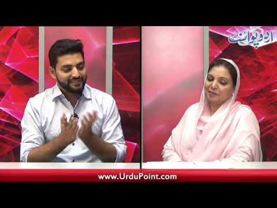 Interview of Famous Poetess Dr. Khalida - Program Aapki Shairi @ UrduPoint - Pro 55
