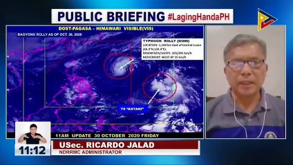 #LagingHanda | Update sa bagyong #RollyPH