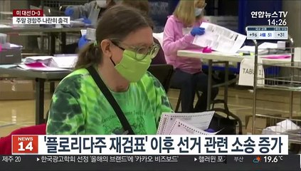 미 대선 앞두고 '소송 광풍'…"역대 최다 230건"