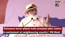 Pulwama terror attack truth revealed after claims in Pakistan parliament: PM Modi