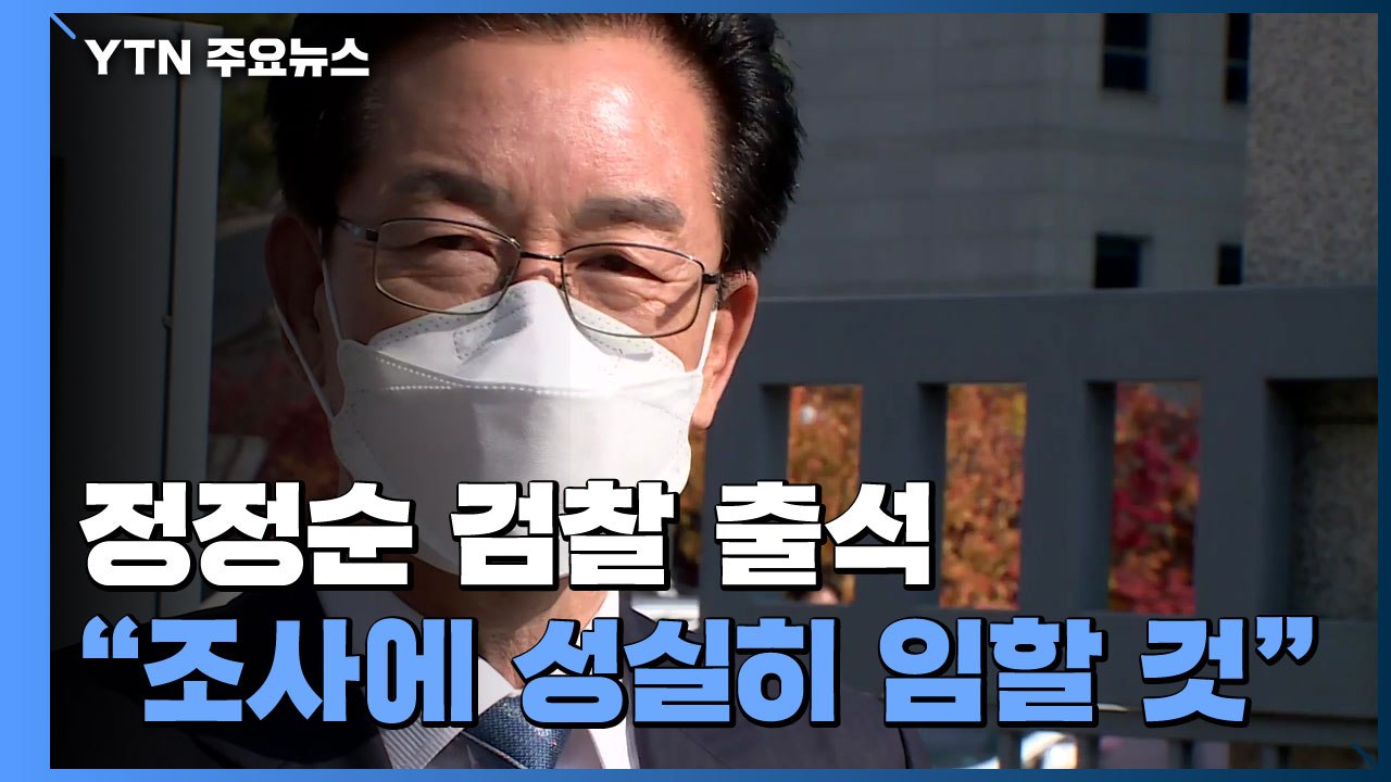 '체포 영장 발부' 정정순 의원 자진 출두 "조사 성실히 임하겠다" / YTN