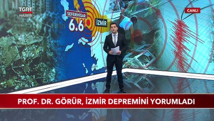 Prof. Dr. Naci Görür İzmir Depremini Yorumladı
