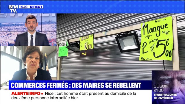 Commerces fermés: des maires se rebellent - 31/10