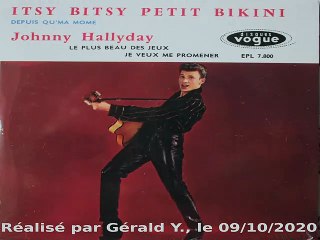 Johnny Hallyday_Itsy bitsy petit bikini (1960)karaoké