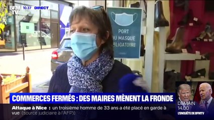 Commerces fermés : des maires mènent la fronde - 31/10