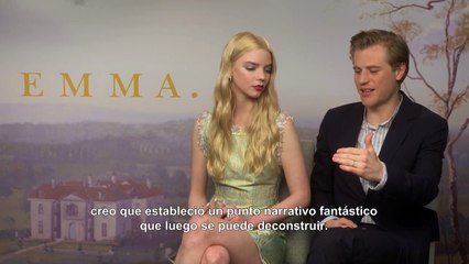 Anya Taylor Joy - EMMA _ Entrevista a Anya Taylor Joy y Johnny Flynn