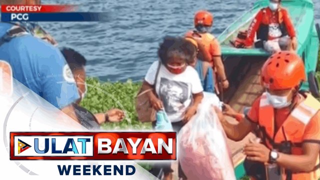 Higit 100 pamilya sa Camarines Sur, inilikas na ng PCG