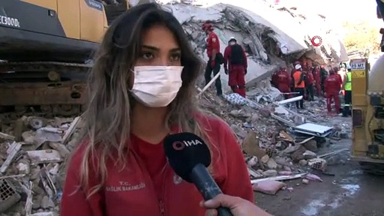 Enkaz altındaki İnci'yi kurtaran sağlıkçı konuştu: "Ben İnci'nin hayatını kurtarmaya kendimi adamıştım"