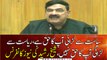 Sheikh Rasheed complete news conference today