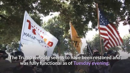 Donald Trump's campaign investigating 'attack' on website