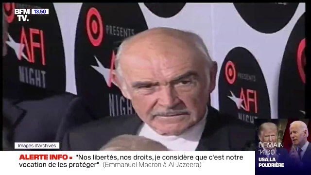 L'acteur Sean Connery est mort à 90 ans