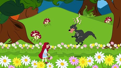 ذات الرداء الأحمر - قصص للأطفال - قصة قبل النوم للأطفال - رسوم متحركة