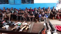 Sonfonia (Conakry) : Saisie d’une importante quantité d’armes de toute sorte sur des manifestants (Suivez le film)