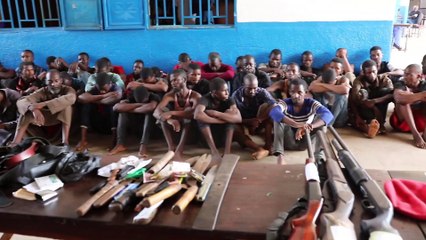 Sonfonia (Conakry) : Saisie d’une importante quantité d’armes de toute sorte sur des manifestants (Suivez le film)