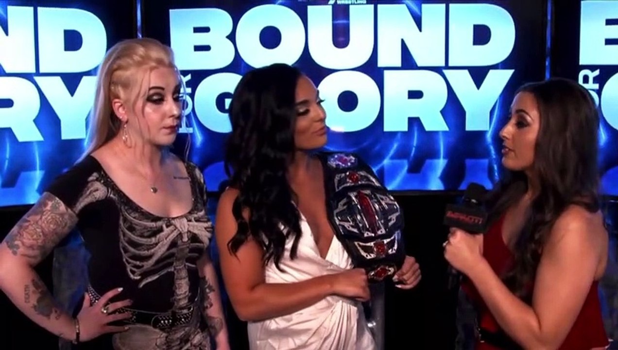 Impact Wrestling -  Countdown To Glory 2020: Deonna Purrazzo Backstage Segment.