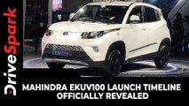 Mahindra eKUV100 Launch Timeline Officially Revealed | Specs, Delivery & Other Details