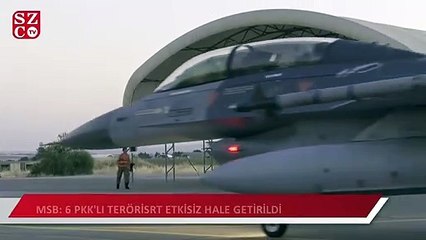 PKK'ya ağır darbe: 6 terörist etkisiz hale getirildi!