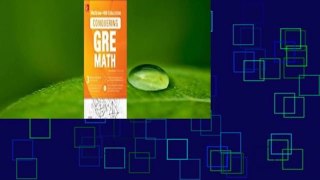 [Read] McGraw-Hill Education Conquering GRE Math, Third Edition  For Kindle