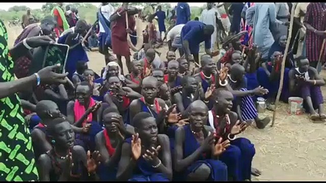 Tribu Mundari - Soudan du Sud