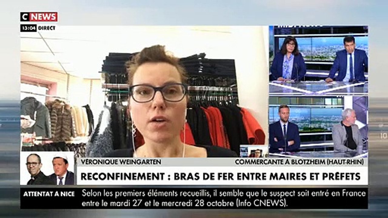 Confinement (Acte II) - Haut-Rhin : Une commerçante entame son 3e jour de grève de la faim pour demander la "réouverture des commerces de proximité"