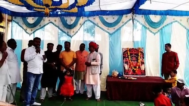 शाजापुर के मोहन बड़ोदिया में स्वर्णसमाज द्वारा संत अजमीढ़ का जन्म दिवस मनाया गया