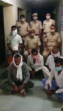 हिस्ट्रीशीटर व दो भाई सहित पांच गिरफ्तार