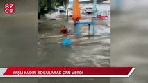 Depremin ardından Sığacık'ta denizin taşması sonucu boğulan yaşlı kadın kurtarılamadı