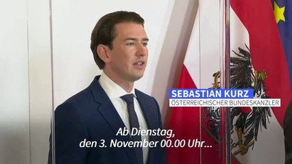 Österreich verhängt Corona-Lockdown im November