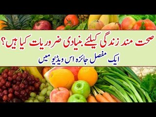 What are the Basic Things for a Healthy Life? A Brief Analysis in This Video