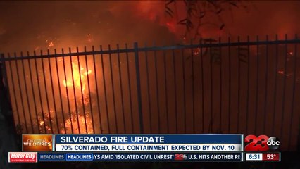 Update on California fires, Blue Ridge fire is now 53% Contained