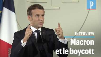 Macron : le boycott des produits français est "indigne" et "inadmissible"