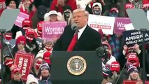 Trump falsely tells Michigan rally - 'Our doctors get more money if someone dies of Covid'