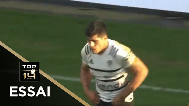 TOP 14 - Essai d'Axel MULLER (CAB) - Brive - Clermont - J7 - Saison 2020/2021