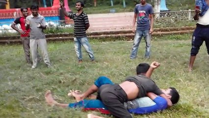 Village Wrestling match 02