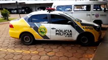 Menor é apreendido suspeito de assalto em loja de bebidas no Florais do Paraná; câmera flagrou o roubo