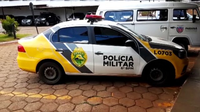 Menor é apreendido suspeito de assalto em loja de bebidas no Florais do Paraná; câmera flagrou o roubo